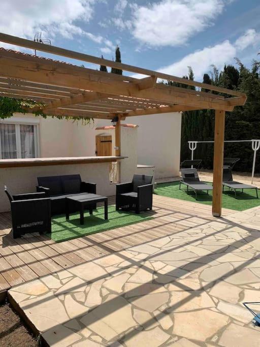 Jolie Villa Piscine A 15 Min Du Barcares Салс-льо-Шато Екстериор снимка